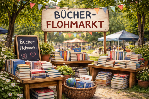 Bücher-Flohmarkt
